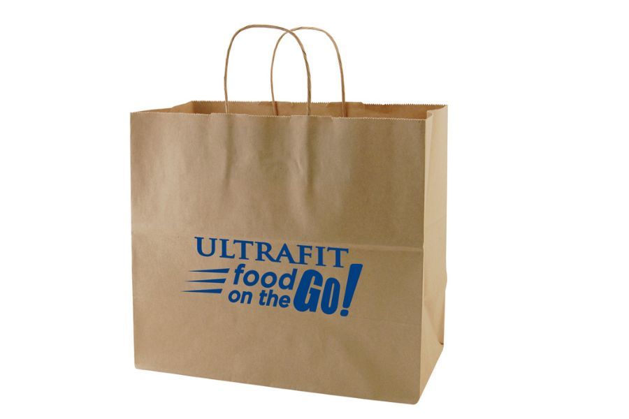 Custom Kraft Paper Shopping Bags