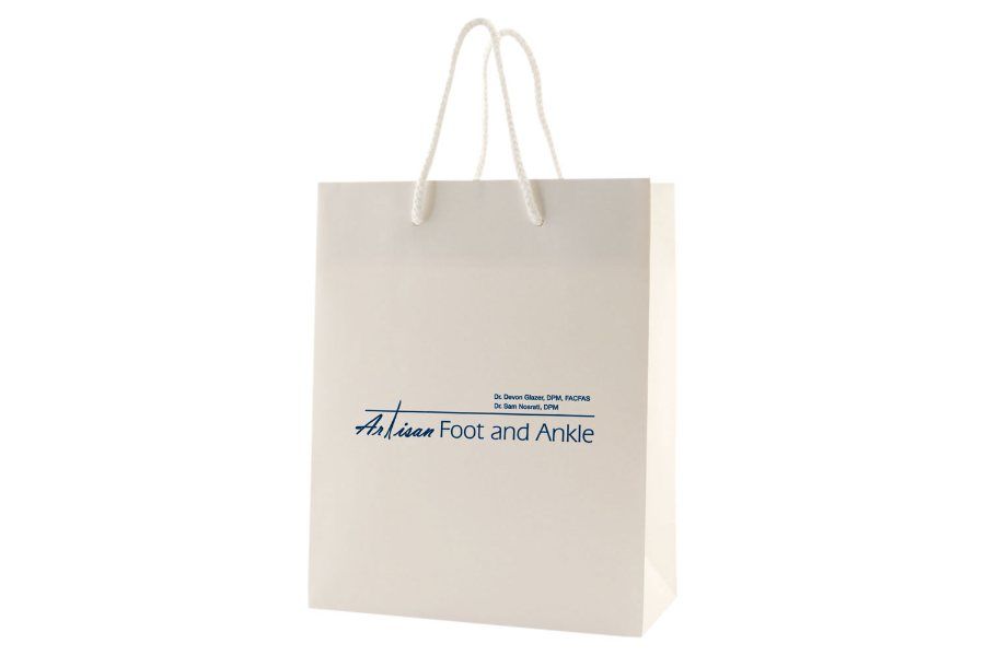 Matte Laminated Eurotote Hot Stamp