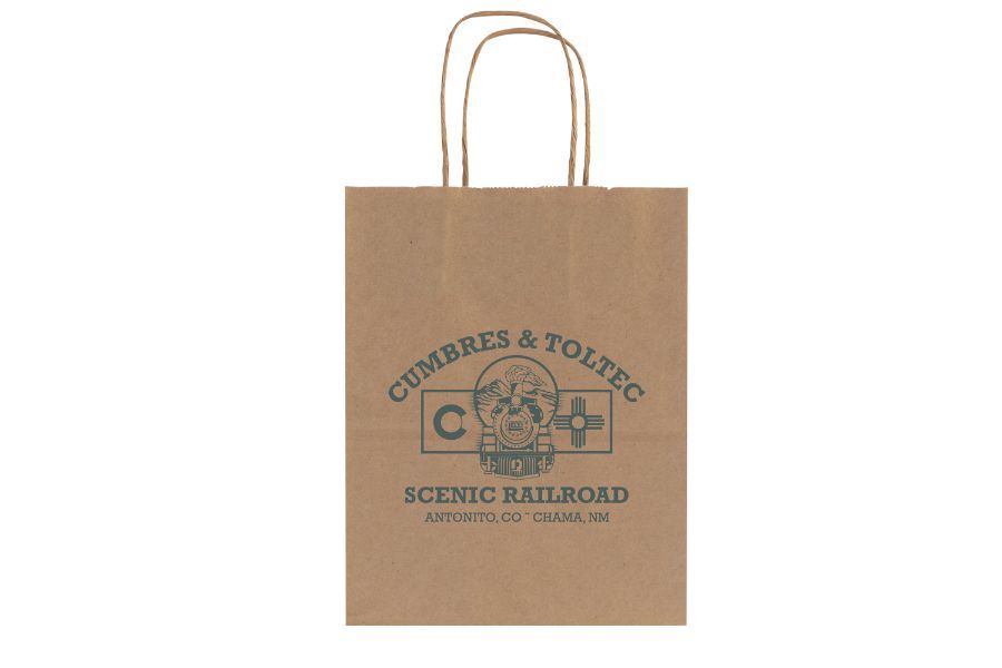 Custom Kraft Paper Shopping Bags