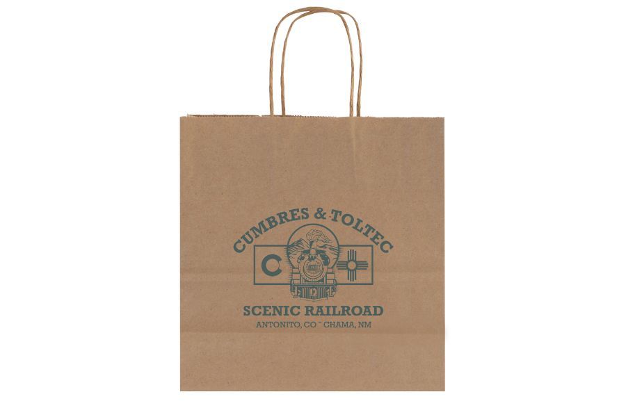 Custom Kraft Paper Shopping Bags