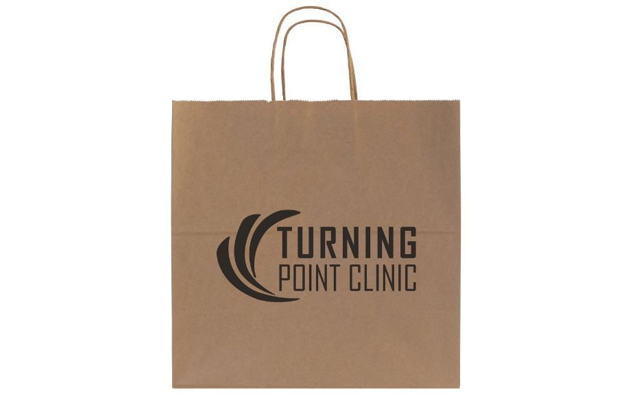 Custom Kraft Paper Shopping Bags