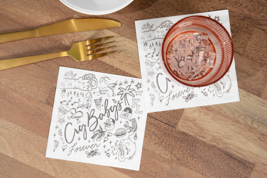 Custom Cocktail Napkins