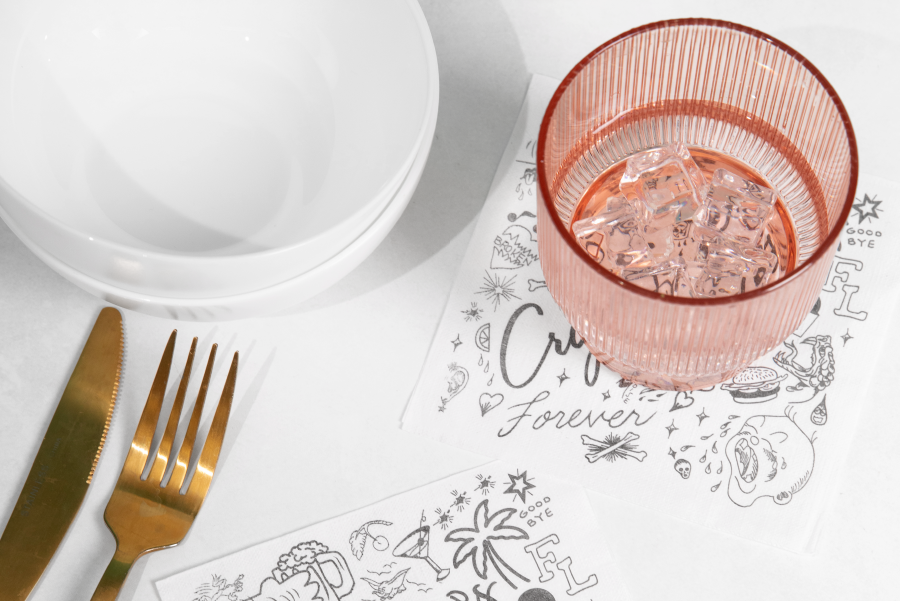 Custom Cocktail Napkins