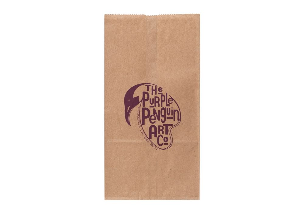 Printed Kraft Paper SOS Bags