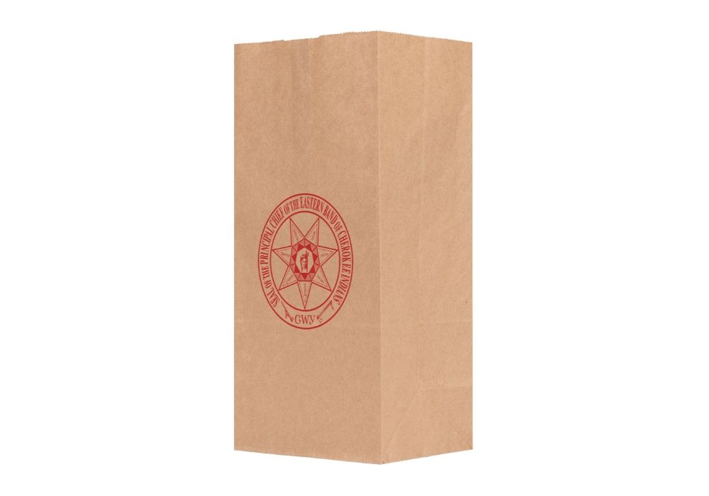 Printed Kraft Paper SOS Bags