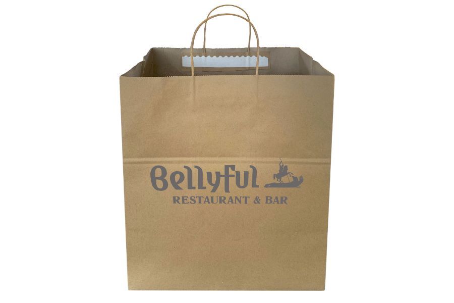 Custom Kraft Paper Shopping Bags
