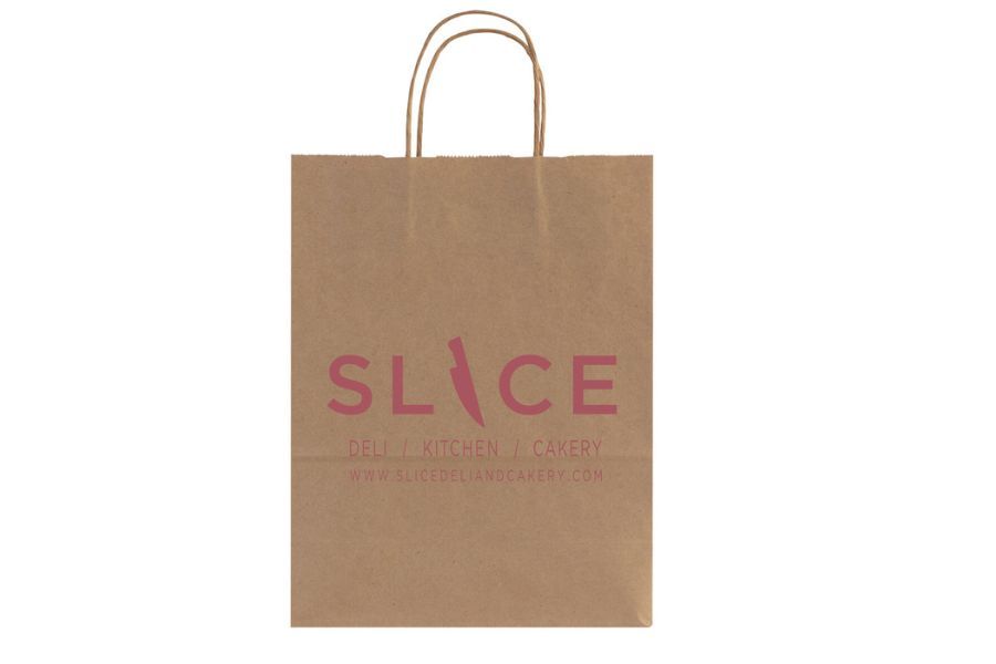 Custom Kraft Paper Shopping Bags