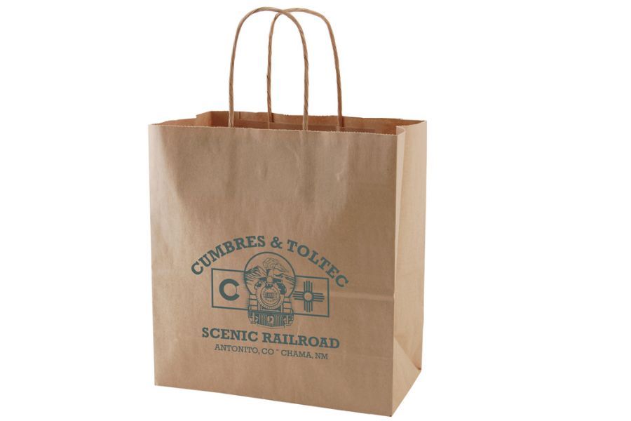 Custom Kraft Paper Shopping Bags