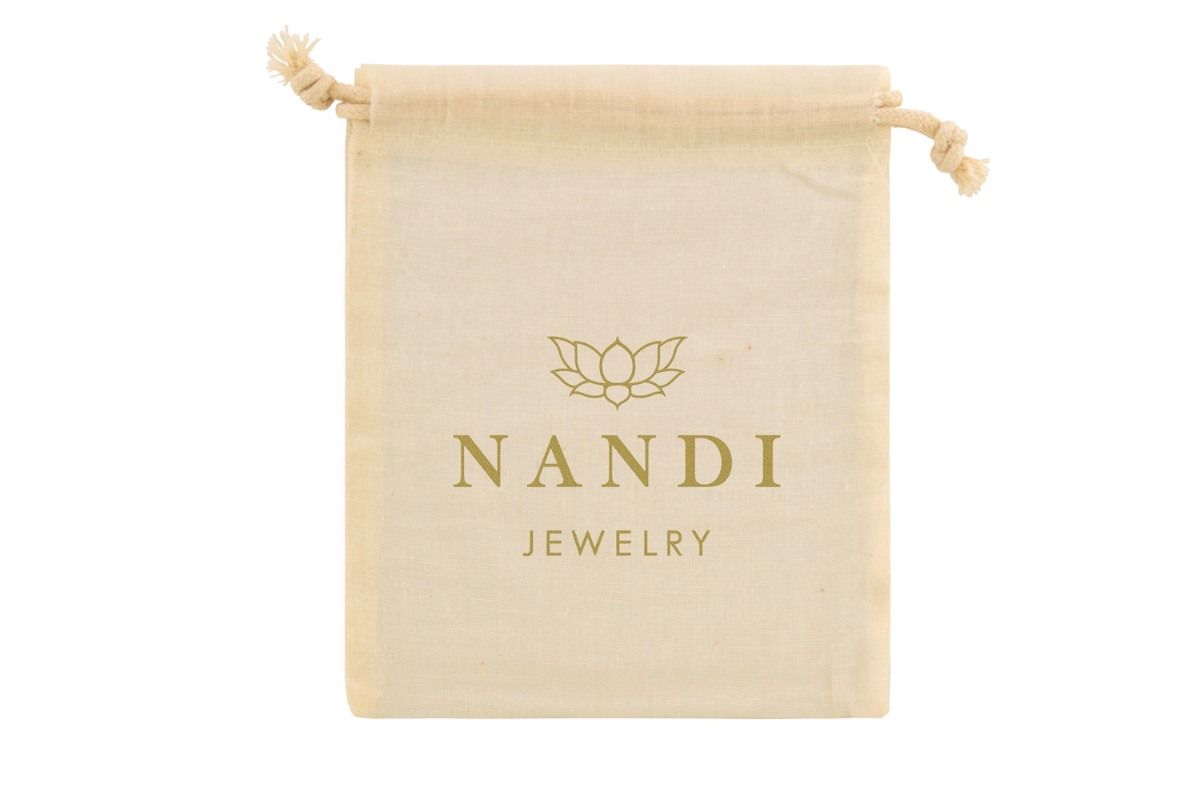 4oz Cotton Muslin Pouch Silkscreen Imprint