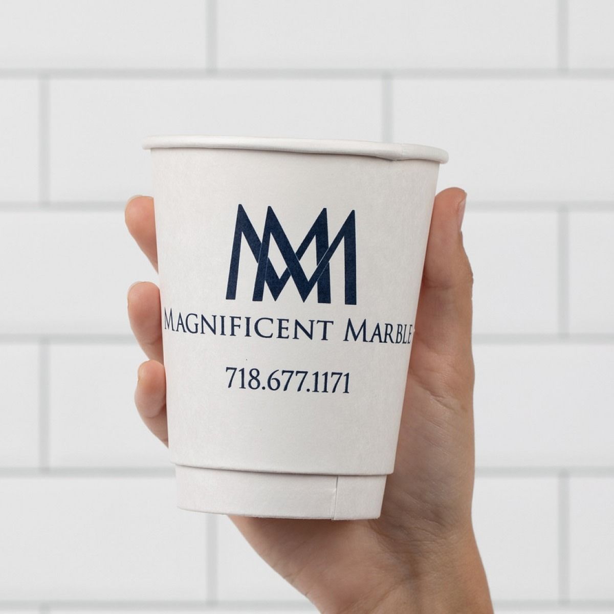branded coffee cups