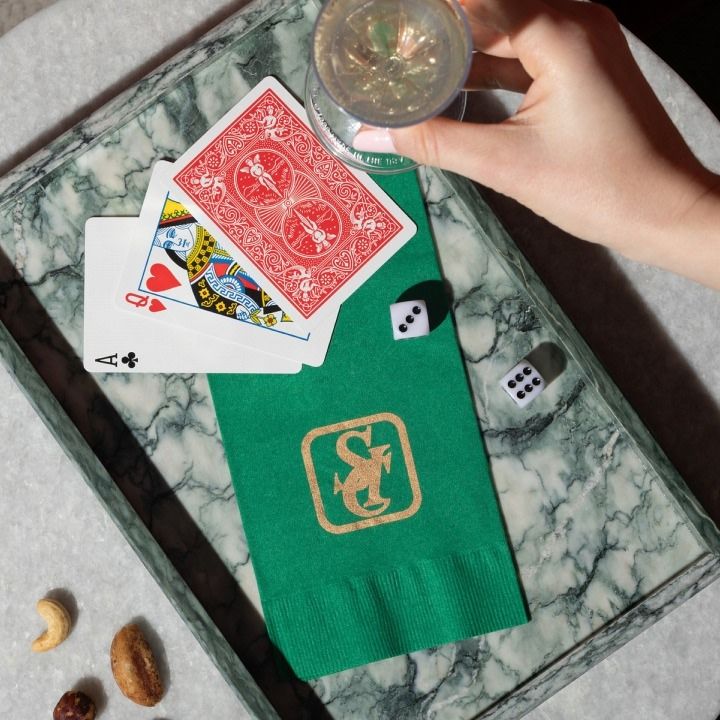 custom dinner napkins templi