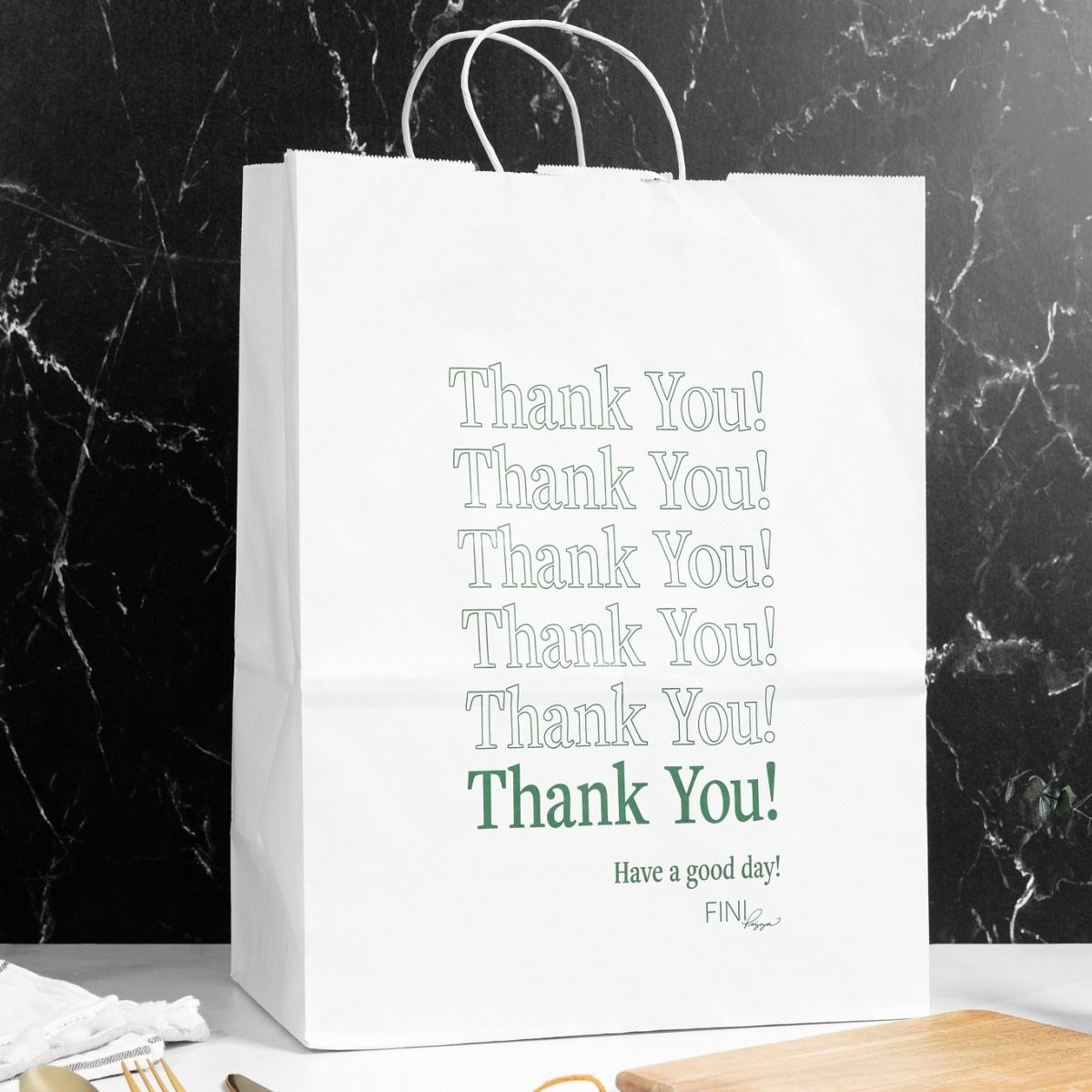 custom paper shopping bags