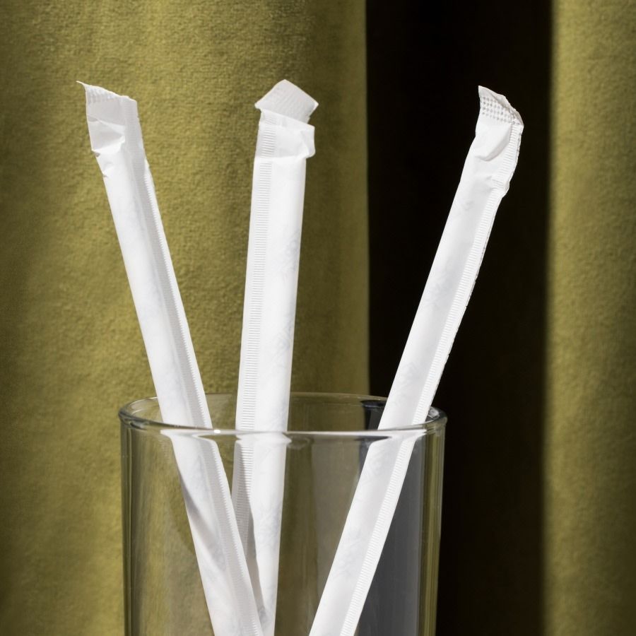 custom paper straws wrapped templi
