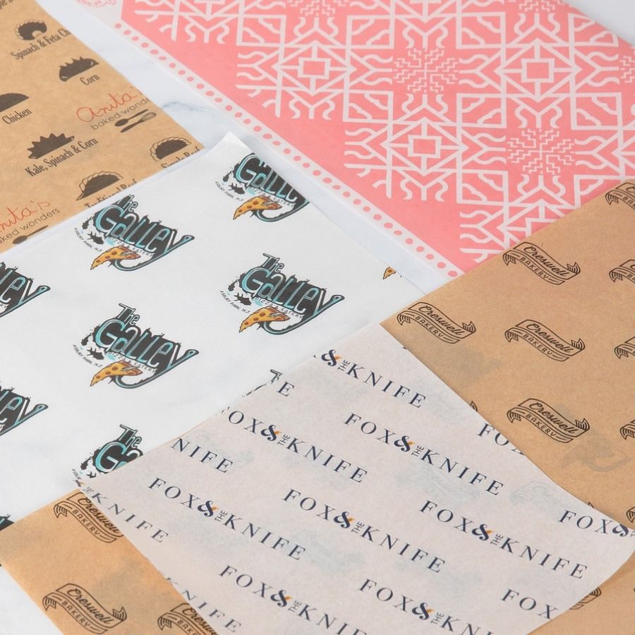 branded wax paper templi