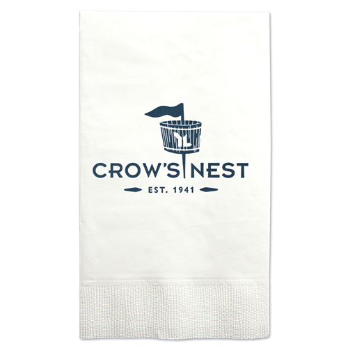White Dinner Napkin - 1 Color