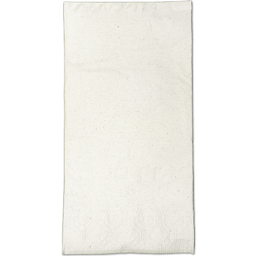 White Dinner Napkin - Full Color