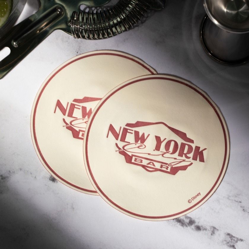 letter pressed coasters