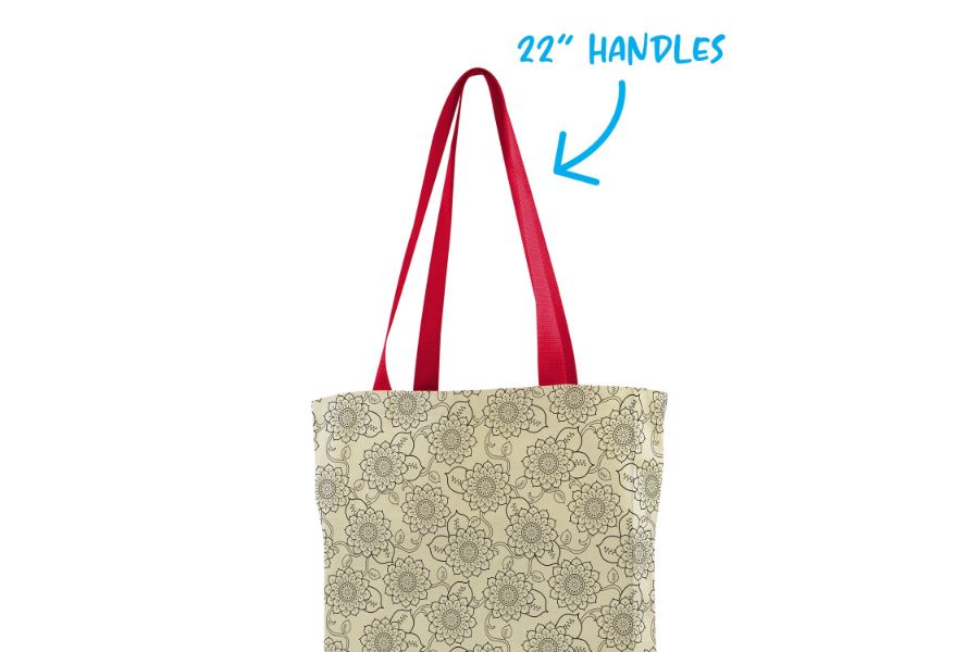Full Color All Over Print Made to Order Tote Bag