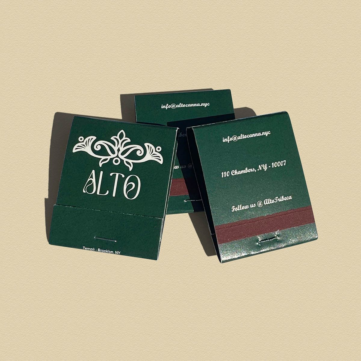 branded matchbooks