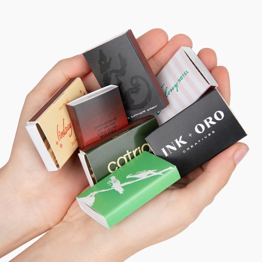 branded matchboxes