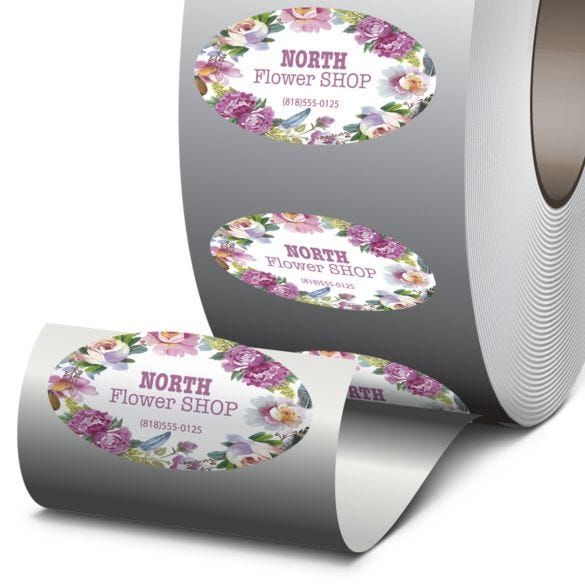 Oval Labels 
