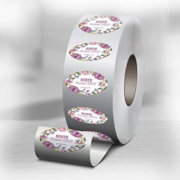 Oval Labels 