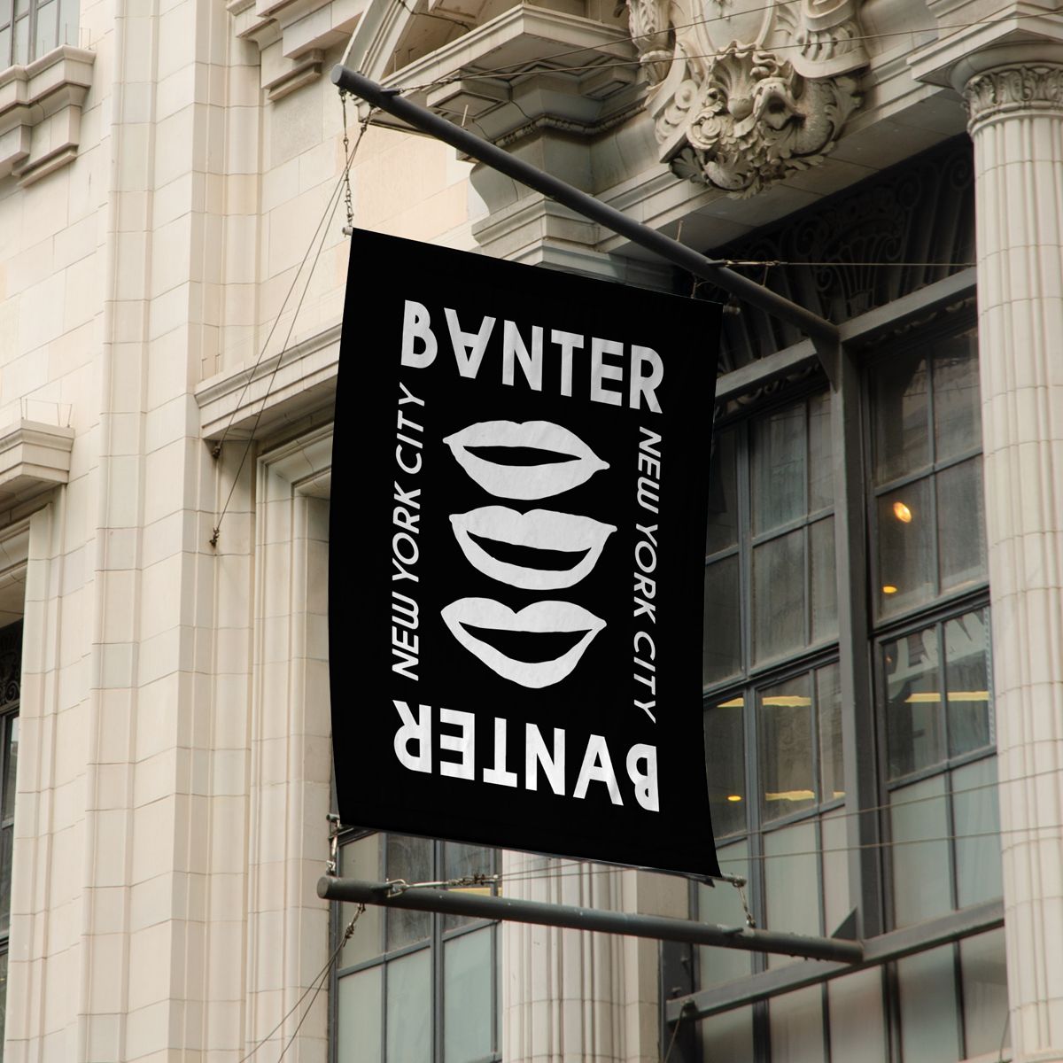 Polyester banner