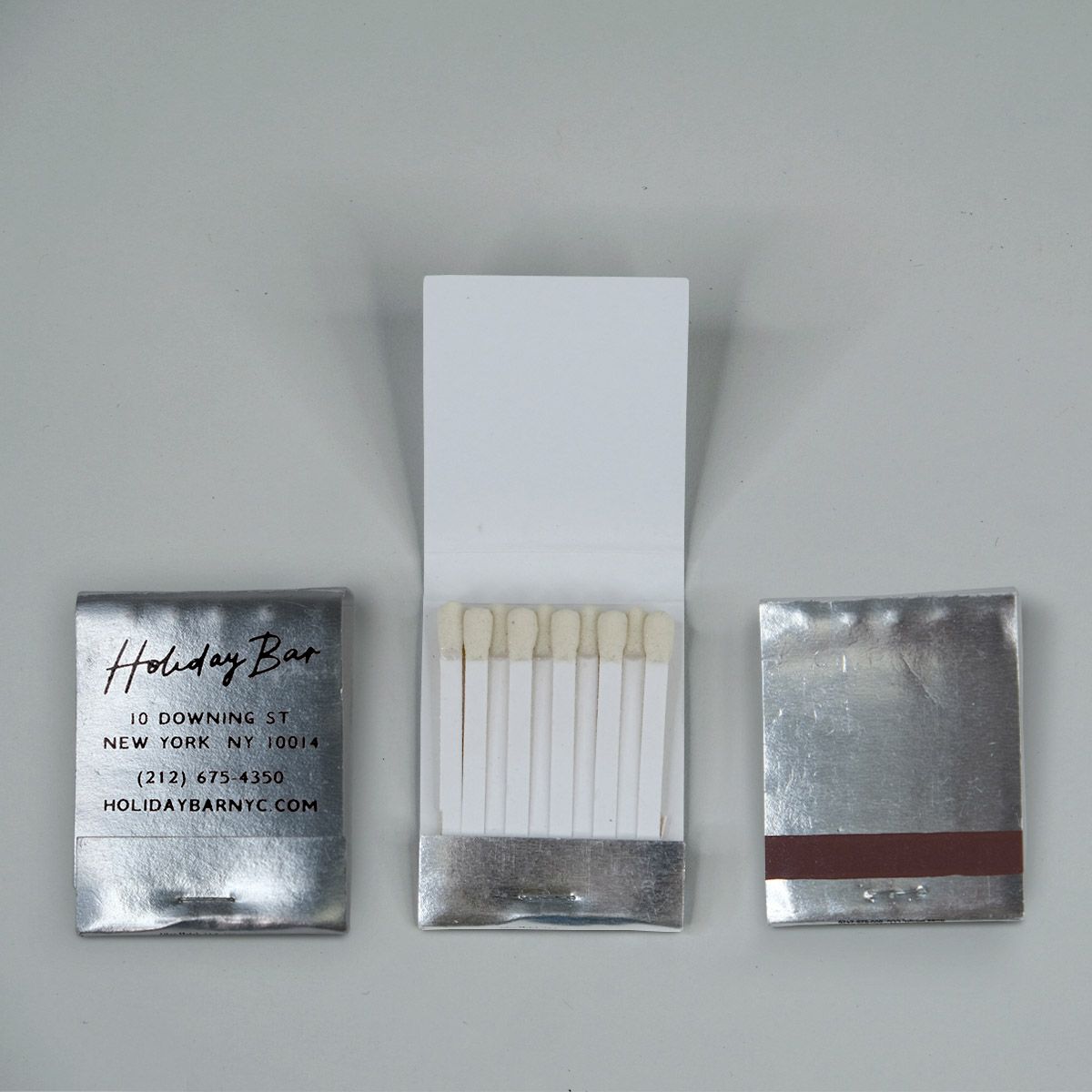 custom foil matchbook
