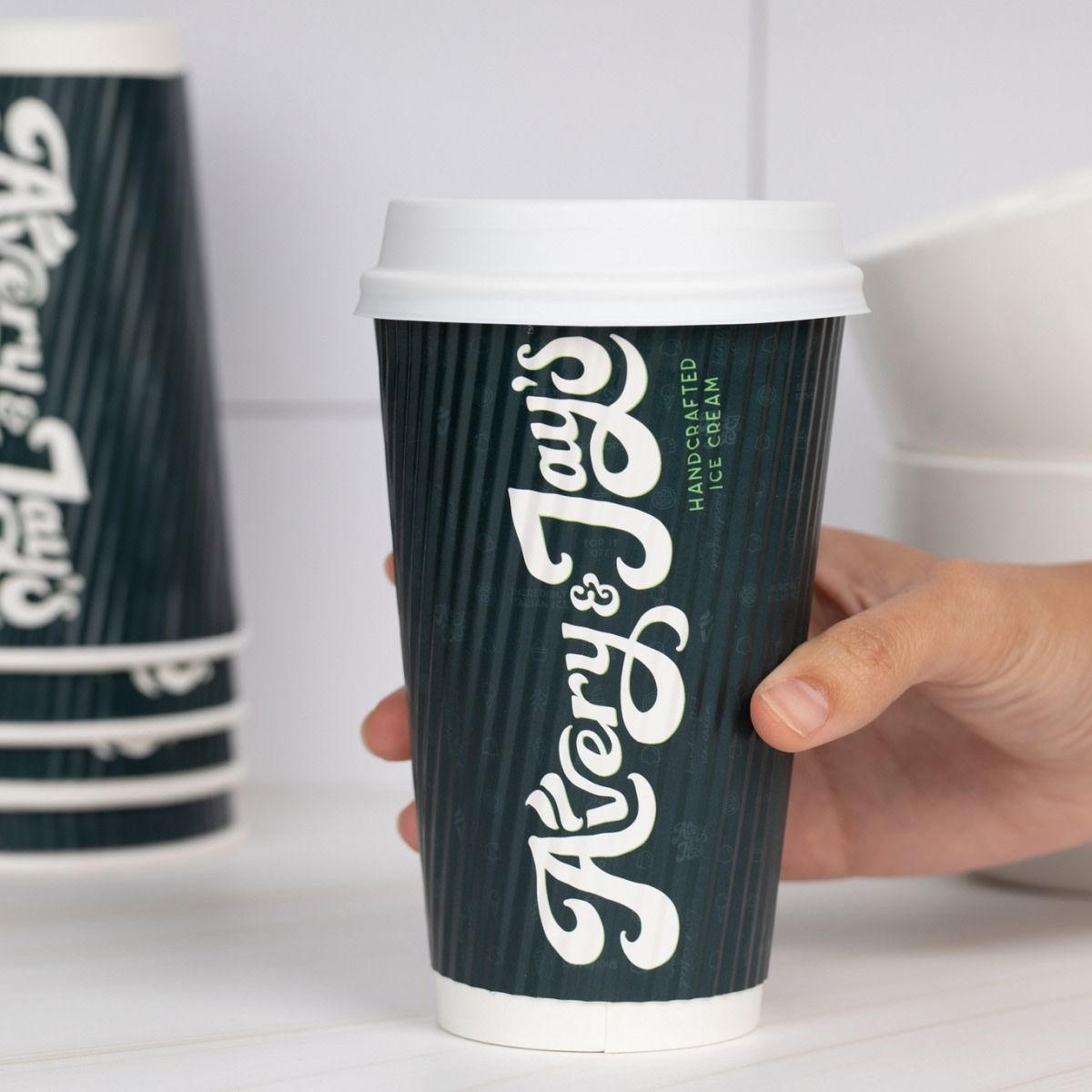 ripple coffee cups templi