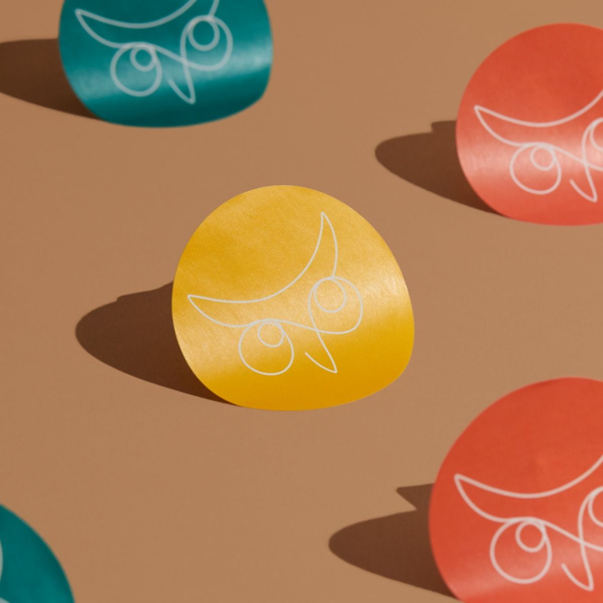 Round Labels Standard Ink