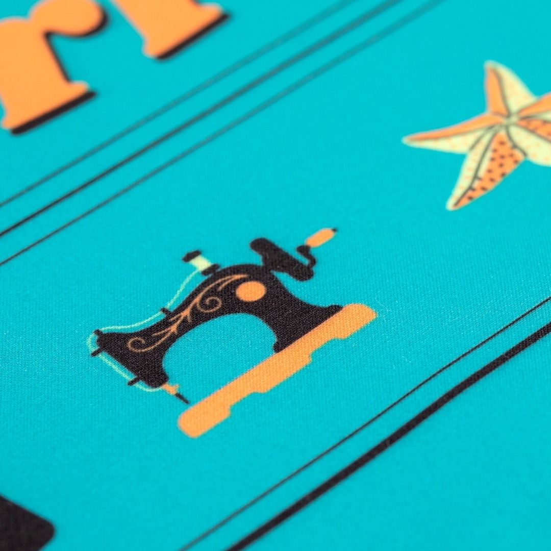 up close bandana sublimation