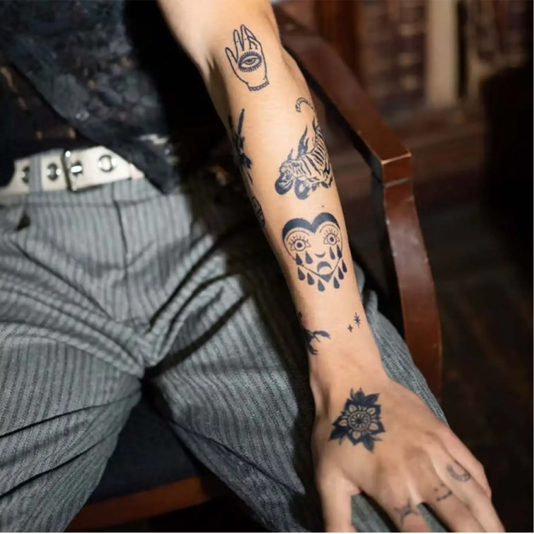 custom temporary tattoos