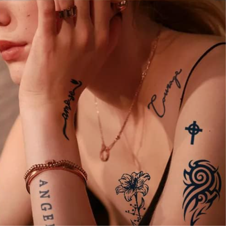 custom temporary tattoo