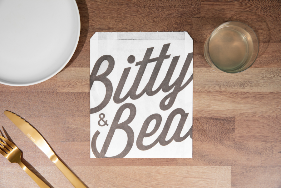 Printed 1 Ply Pastry Bag