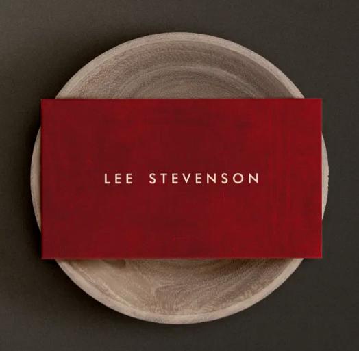 suede business cards